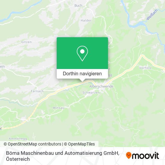 Böma Maschinenbau und Automatisierung GmbH Karte