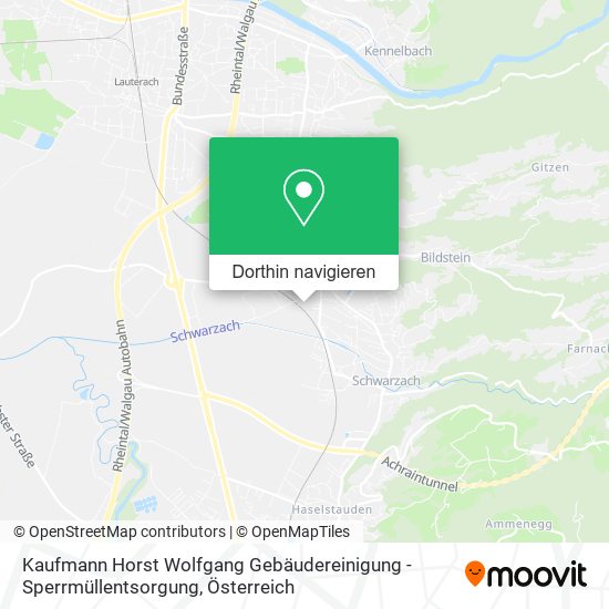 Kaufmann Horst Wolfgang Gebäudereinigung - Sperrmüllentsorgung Karte