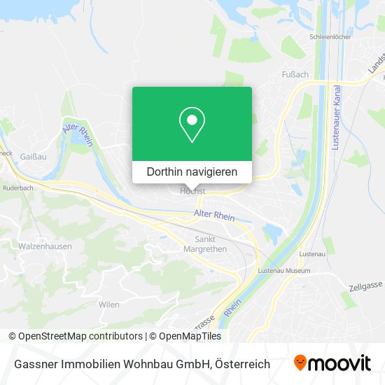 Gassner Immobilien Wohnbau GmbH Karte