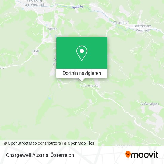 Chargewell Austria Karte