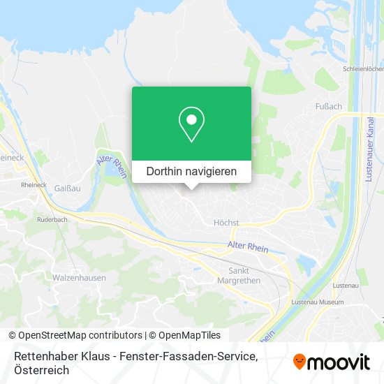 Rettenhaber Klaus - Fenster-Fassaden-Service Karte