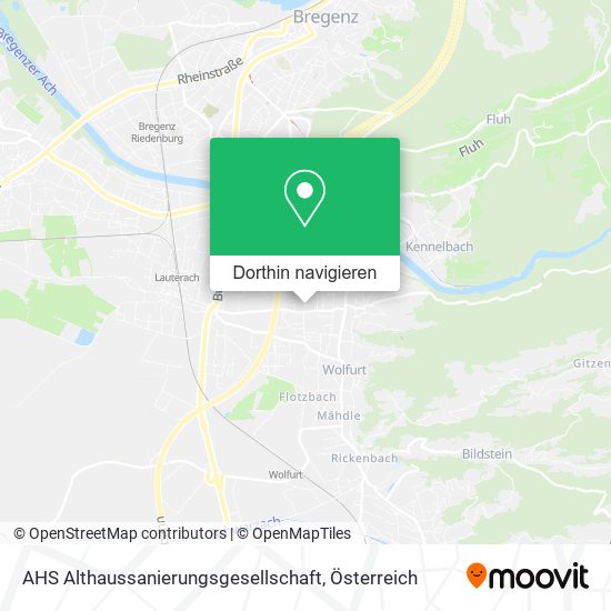 AHS Althaussanierungsgesellschaft Karte