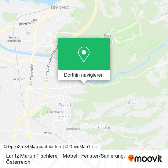 Laritz Martin Tischlerei - Möbel - Fenster / Sanierung Karte