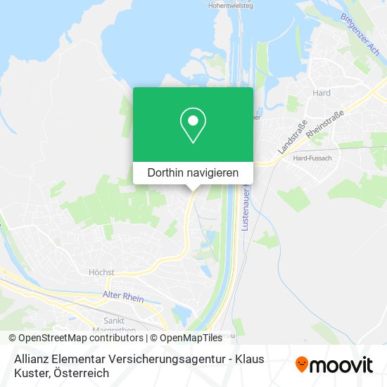 Allianz Elementar Versicherungsagentur - Klaus Kuster Karte
