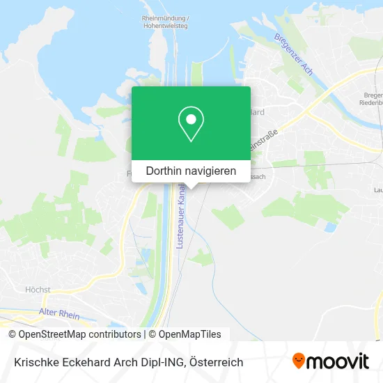 Krischke Eckehard Arch Dipl-ING Karte