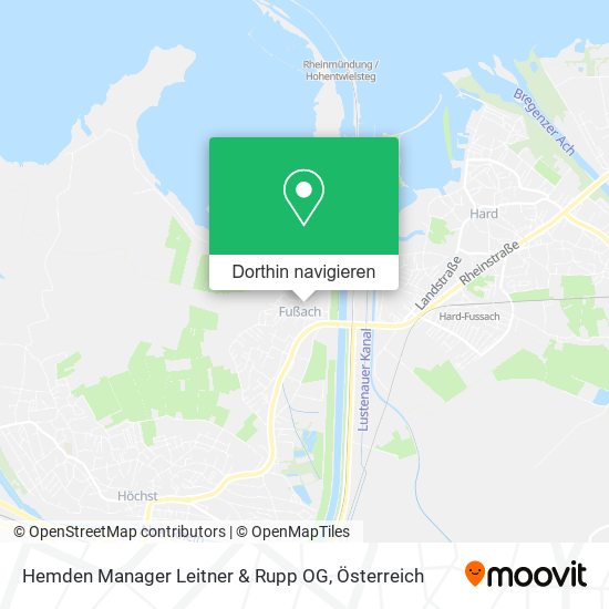 Hemden Manager Leitner & Rupp OG Karte