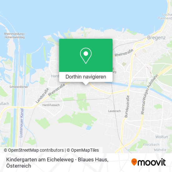Kindergarten am Eicheleweg - Blaues Haus Karte