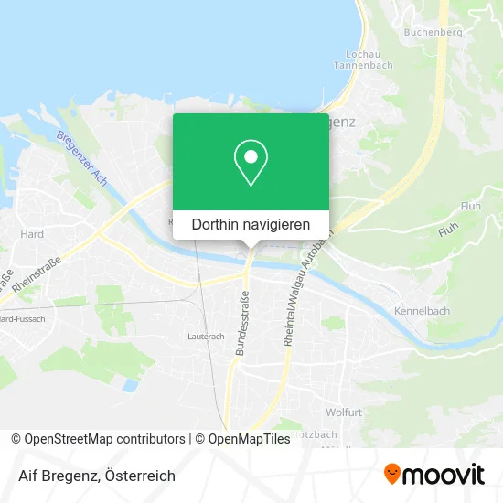 Aif Bregenz Karte