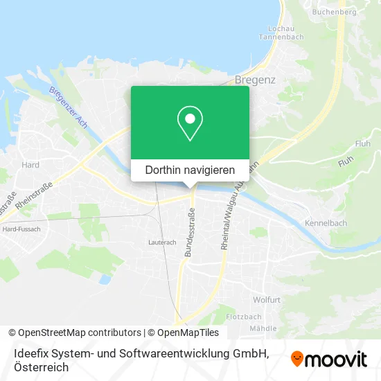 Ideefix System- und Softwareentwicklung GmbH Karte