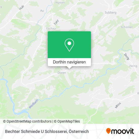 Bechter Schmiede U Schlosserei Karte