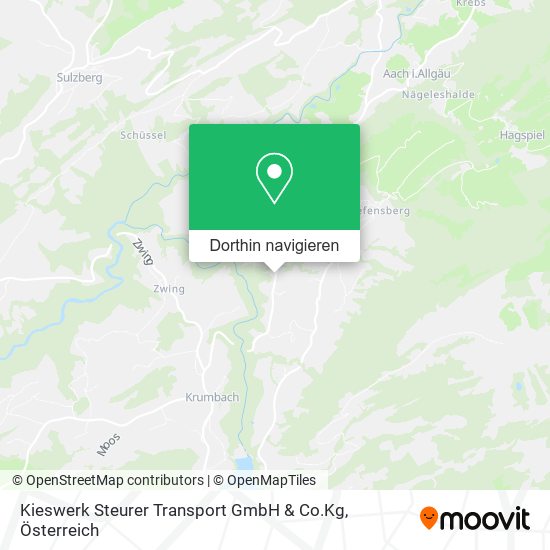 Kieswerk Steurer Transport GmbH & Co.Kg Karte