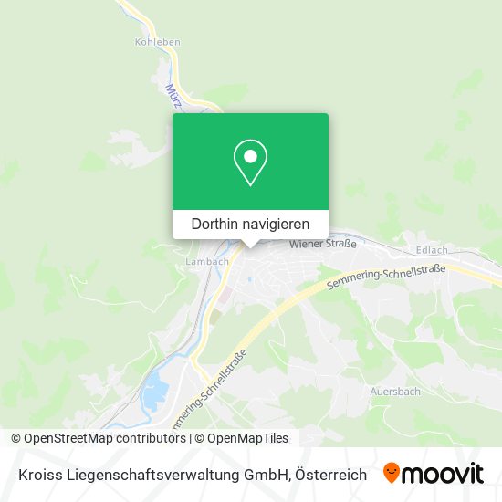 Kroiss Liegenschaftsverwaltung GmbH Karte