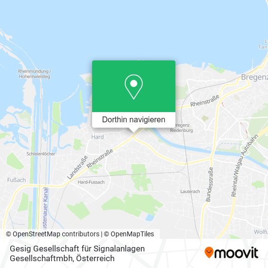 Gesig Gesellschaft für Signalanlagen Gesellschaftmbh Karte