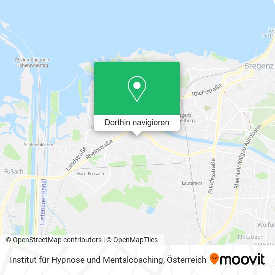 Institut für Hypnose und Mentalcoaching Karte