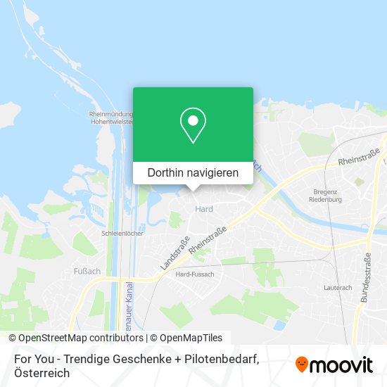 For You - Trendige Geschenke + Pilotenbedarf Karte