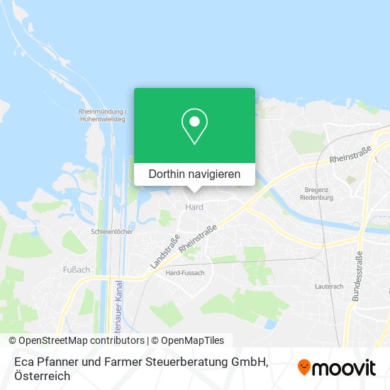 Eca Pfanner und Farmer Steuerberatung GmbH Karte