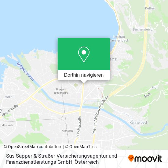 Sus Sapper & Straßer Versicherungsagentur und Finanzdienstleistungs GmbH Karte