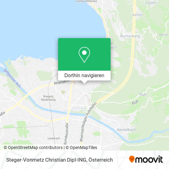Steger-Vonmetz Christian Dipl-ING Karte