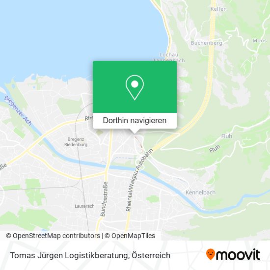 Tomas Jürgen Logistikberatung Karte