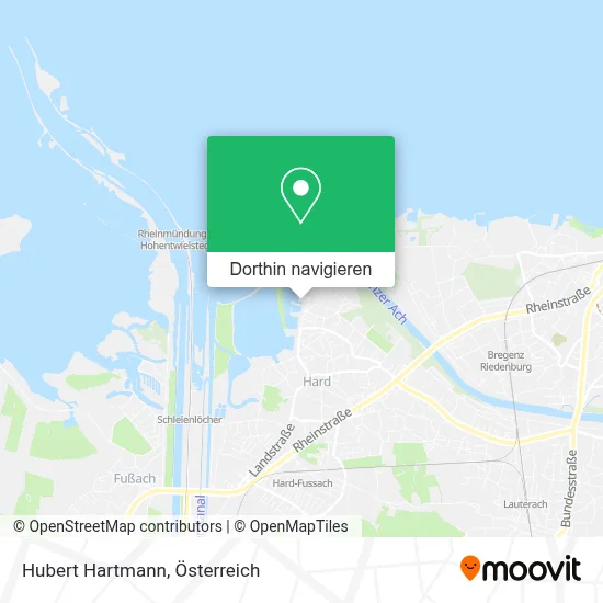 Hubert Hartmann Karte