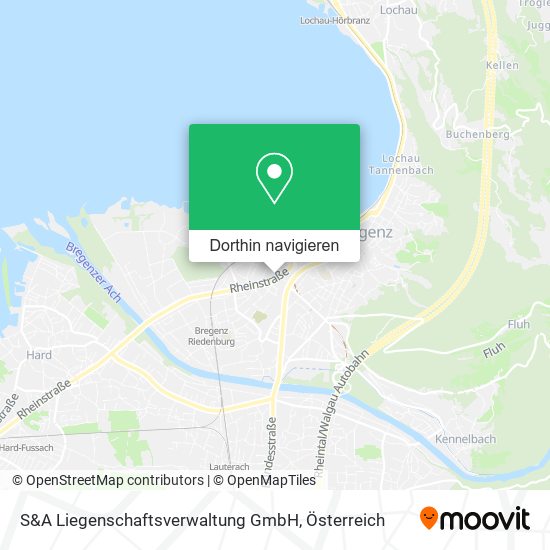 S&A Liegenschaftsverwaltung GmbH Karte