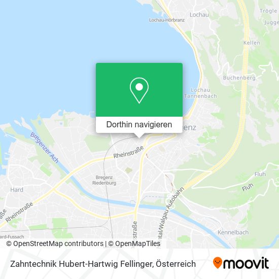 Zahntechnik Hubert-Hartwig Fellinger Karte