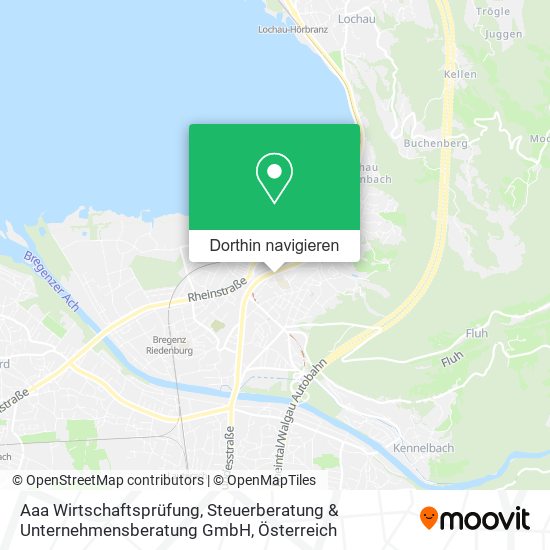 Aaa Wirtschaftsprüfung, Steuerberatung & Unternehmensberatung GmbH Karte