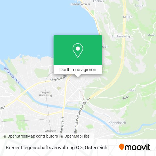 Breuer Liegenschaftsverwaltung OG Karte