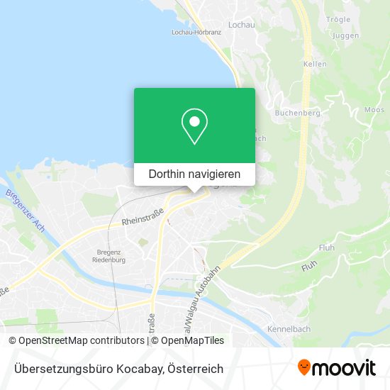 Übersetzungsbüro Kocabay Karte