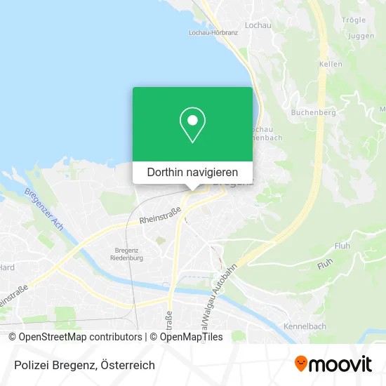 Polizei Bregenz Karte