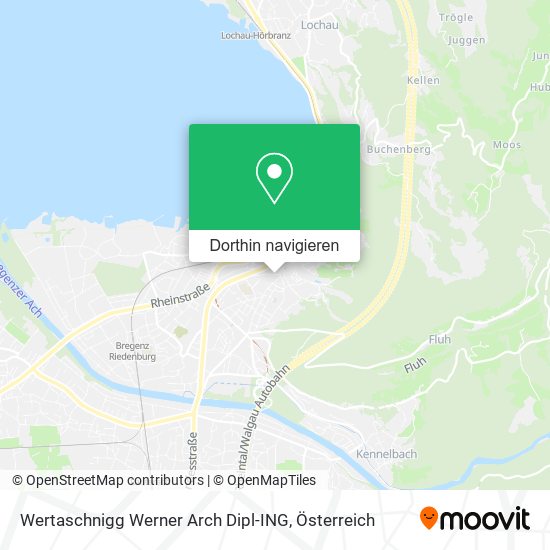 Wertaschnigg Werner Arch Dipl-ING Karte