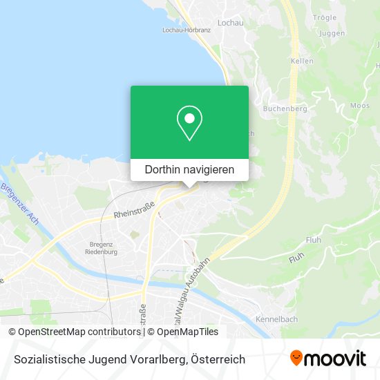 Sozialistische Jugend Vorarlberg Karte