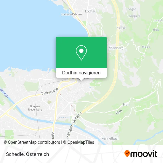Schedle Karte