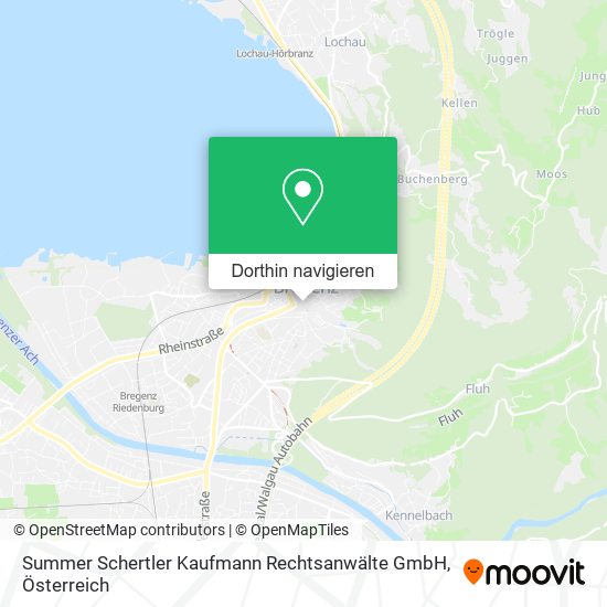 Summer Schertler Kaufmann Rechtsanwälte GmbH Karte