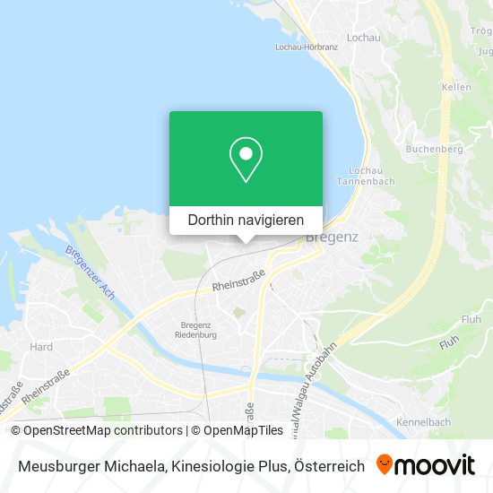 Meusburger Michaela, Kinesiologie Plus Karte