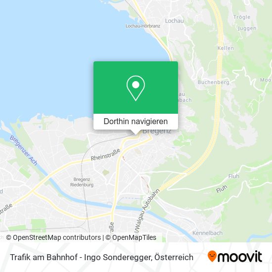 Trafik am Bahnhof - Ingo Sonderegger Karte