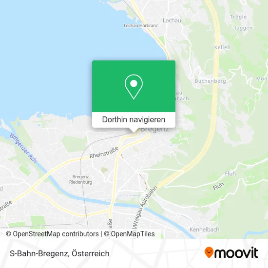 S-Bahn-Bregenz Karte