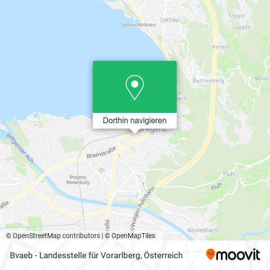 Bvaeb - Landesstelle für Vorarlberg Karte