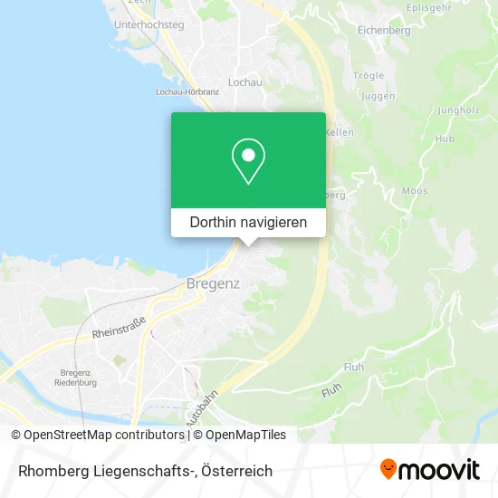 Rhomberg Liegenschafts- Karte