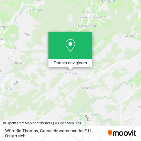 Wörndle Thomas, Gemischtwarenhandel E.U. Karte