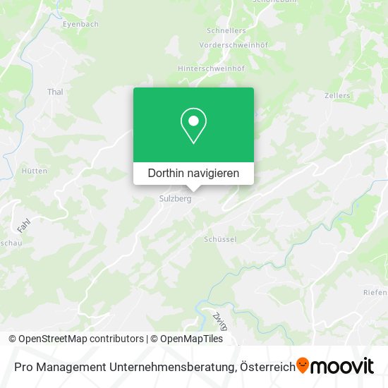 Pro Management Unternehmensberatung Karte