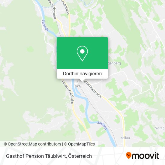 Gasthof Pension Täublwirt Karte