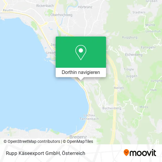 Rupp Käseexport GmbH Karte