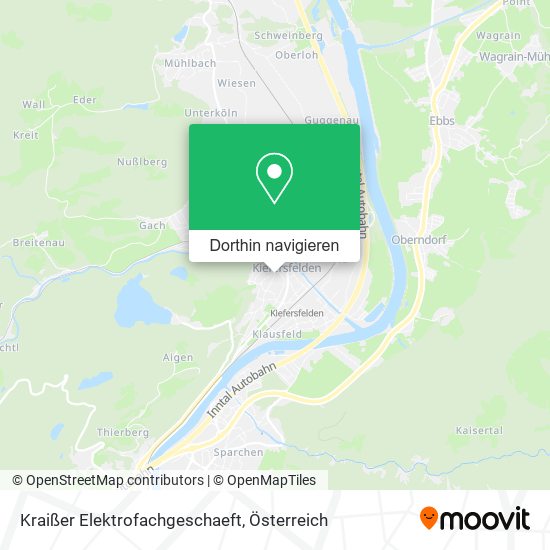 Kraißer Elektrofachgeschaeft Karte