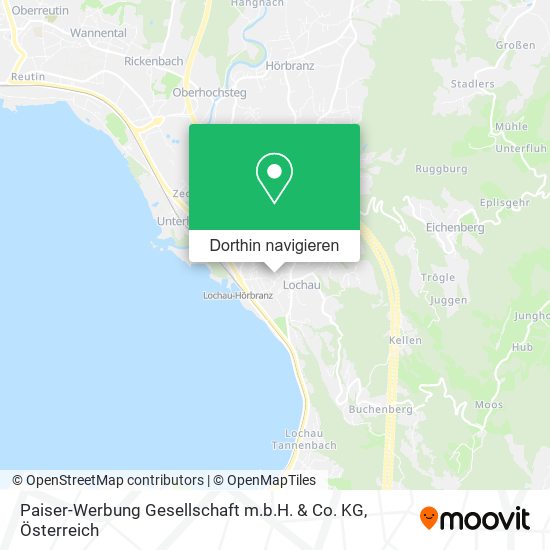 Paiser-Werbung Gesellschaft m.b.H. & Co. KG Karte
