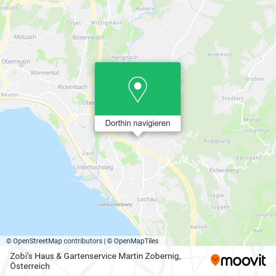Zobi's Haus & Gartenservice Martin Zobernig Karte