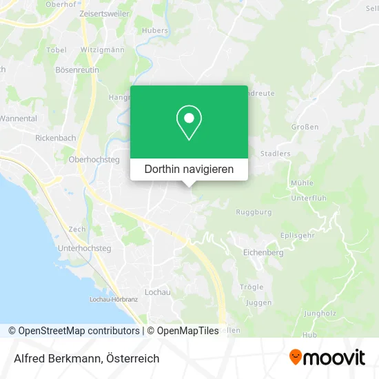 Alfred Berkmann Karte