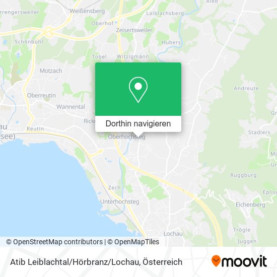Atib Leiblachtal / Hörbranz / Lochau Karte