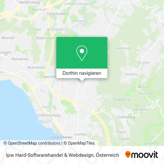 Ipw Hard-Softwarehandel & Webdesign Karte