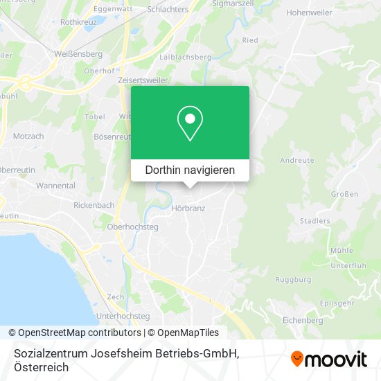 Sozialzentrum Josefsheim Betriebs-GmbH Karte